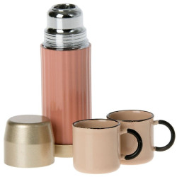 THERMOS & CUPS SOFT CORAL -...