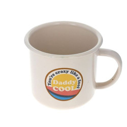 MUG EMAILLE DADDY COOL -...